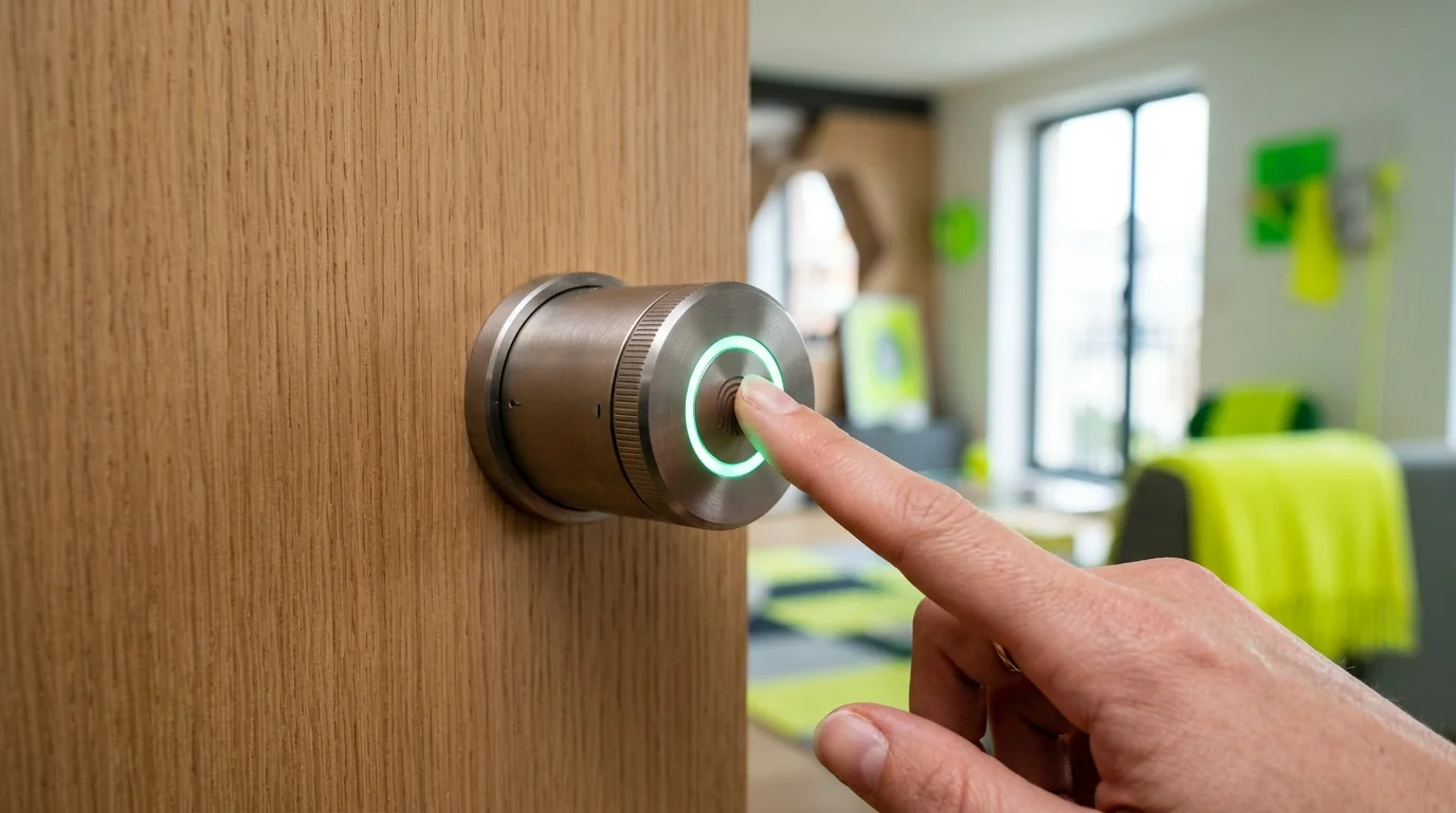 Serrure connectée smart lock à Saint-Mandé 94160 - cylindre NFC empreinte